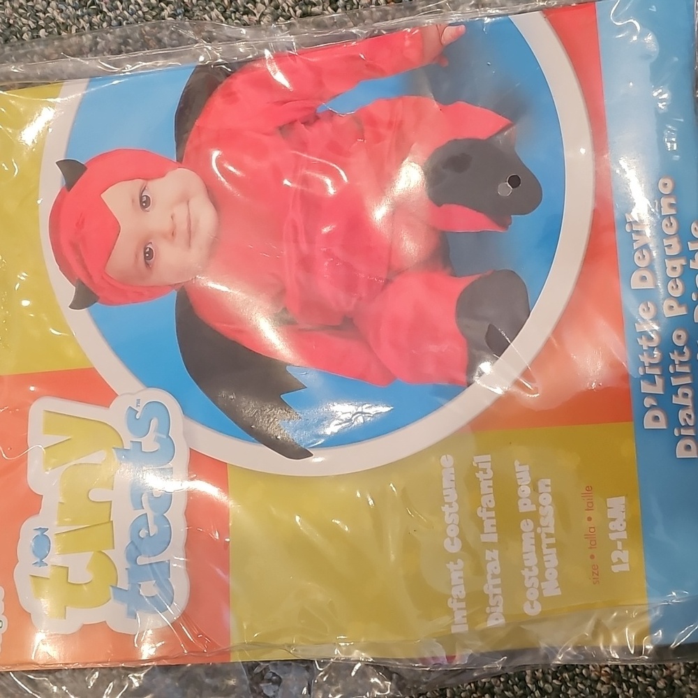 Little Devil costume 12-18 months
